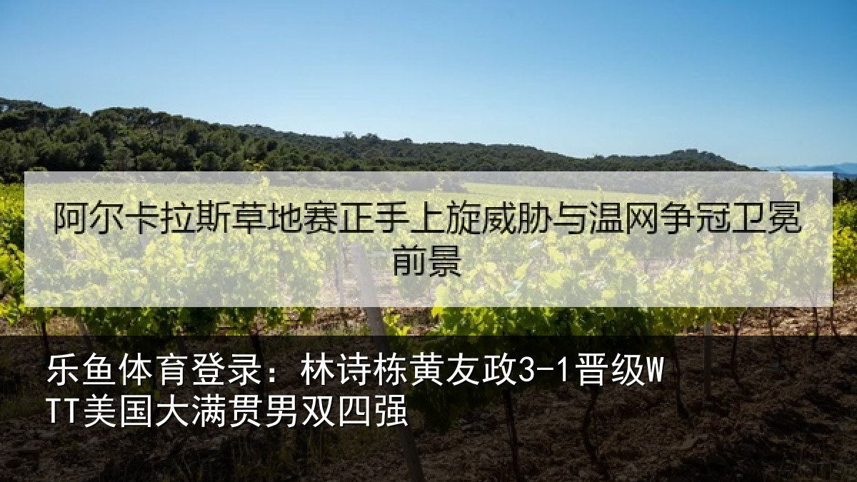 乐鱼体育登录：林诗栋黄友政3-1晋级WTT美国大满贯男双四强